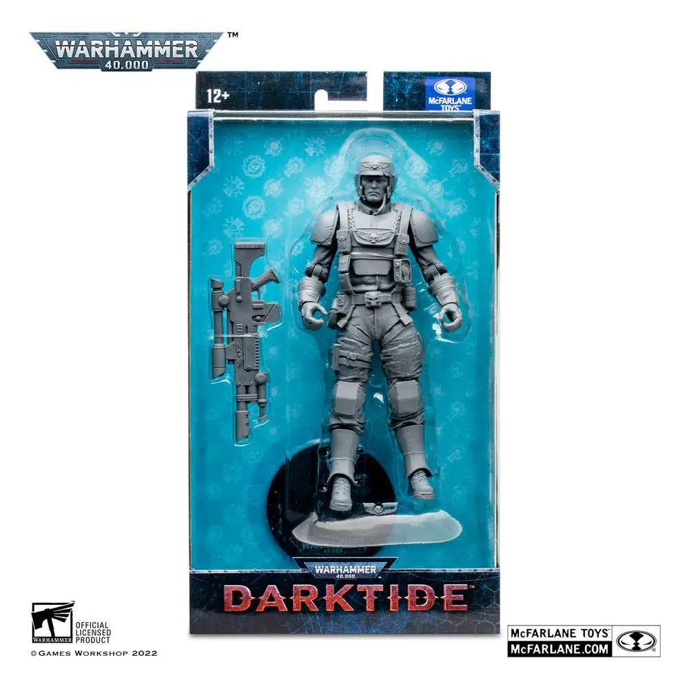 Warhammer 40k: Darktide Veteran Guardsman (Artist Proof) akciófigura 18 cm termékfotó