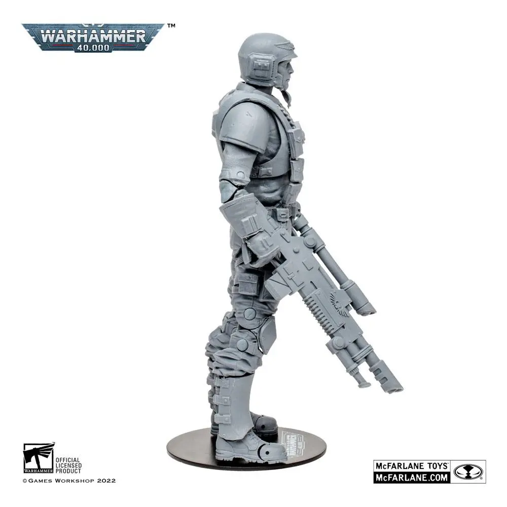 Warhammer 40k: Darktide Veteran Guardsman (Artist Proof) akciófigura 18 cm termékfotó