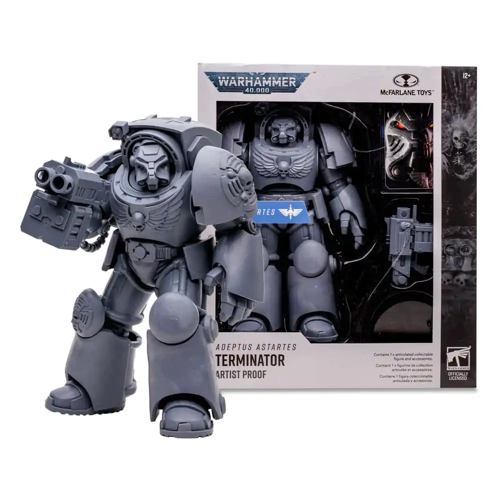 Warhammer 40k Megafigs Terminator (Artist Proof) akciófigura 30 cm termékfotó