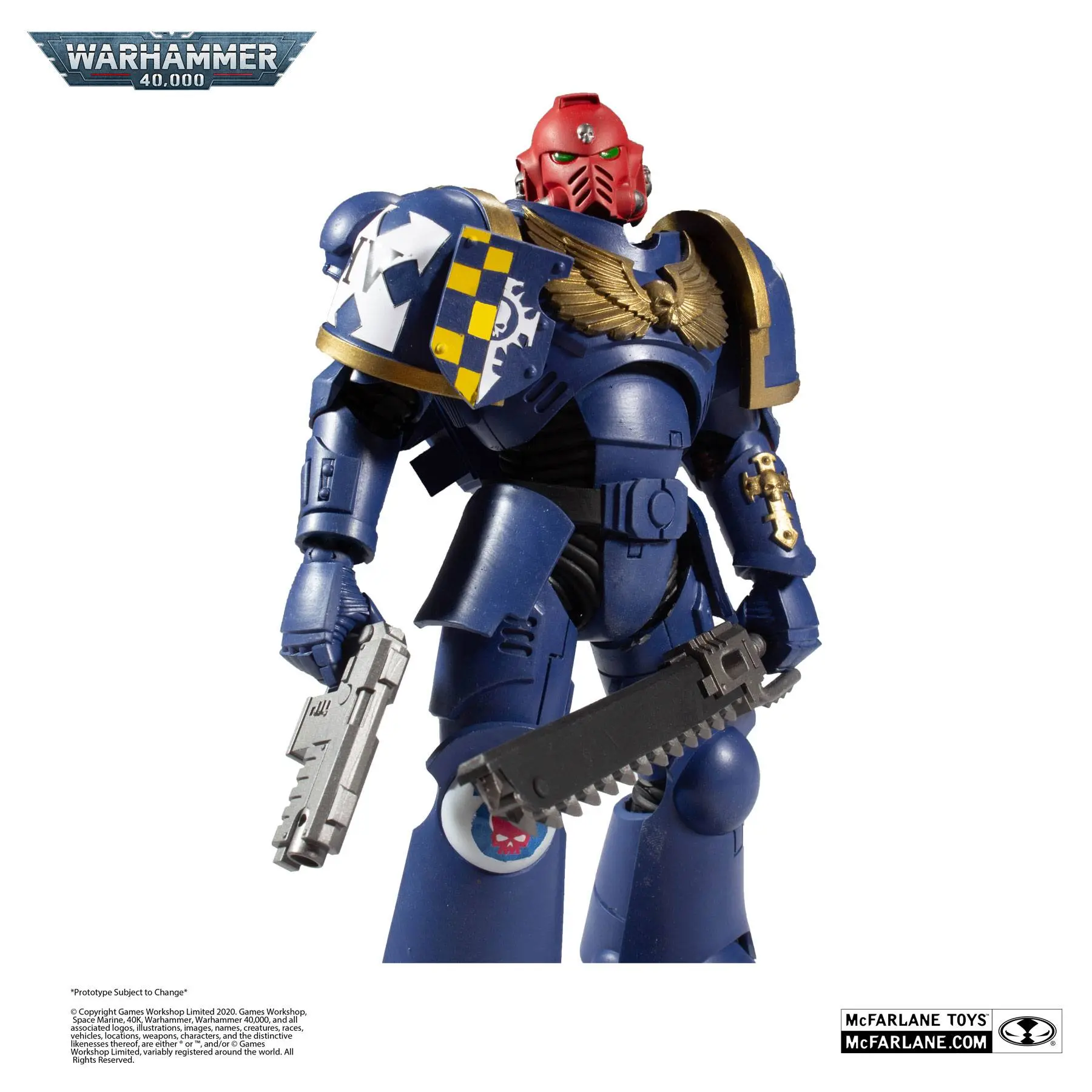 Warhammer 40k Space Marine akciófigura 18 cm termékfotó