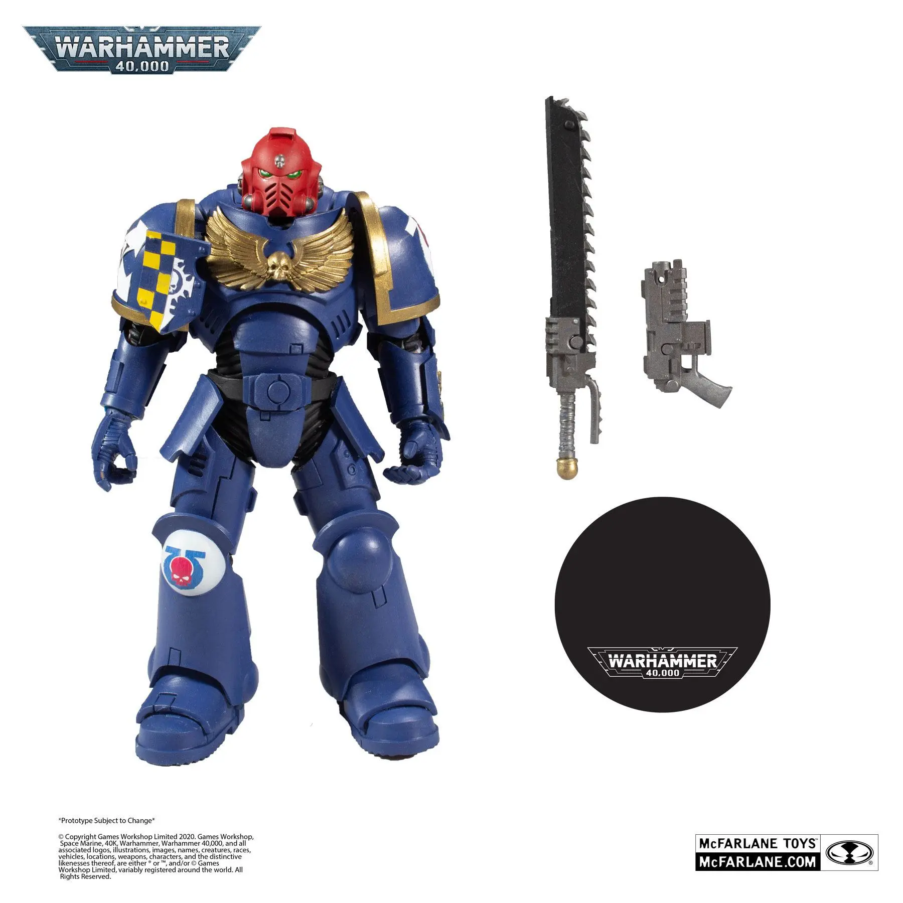 Warhammer 40k Space Marine akciófigura 18 cm termékfotó