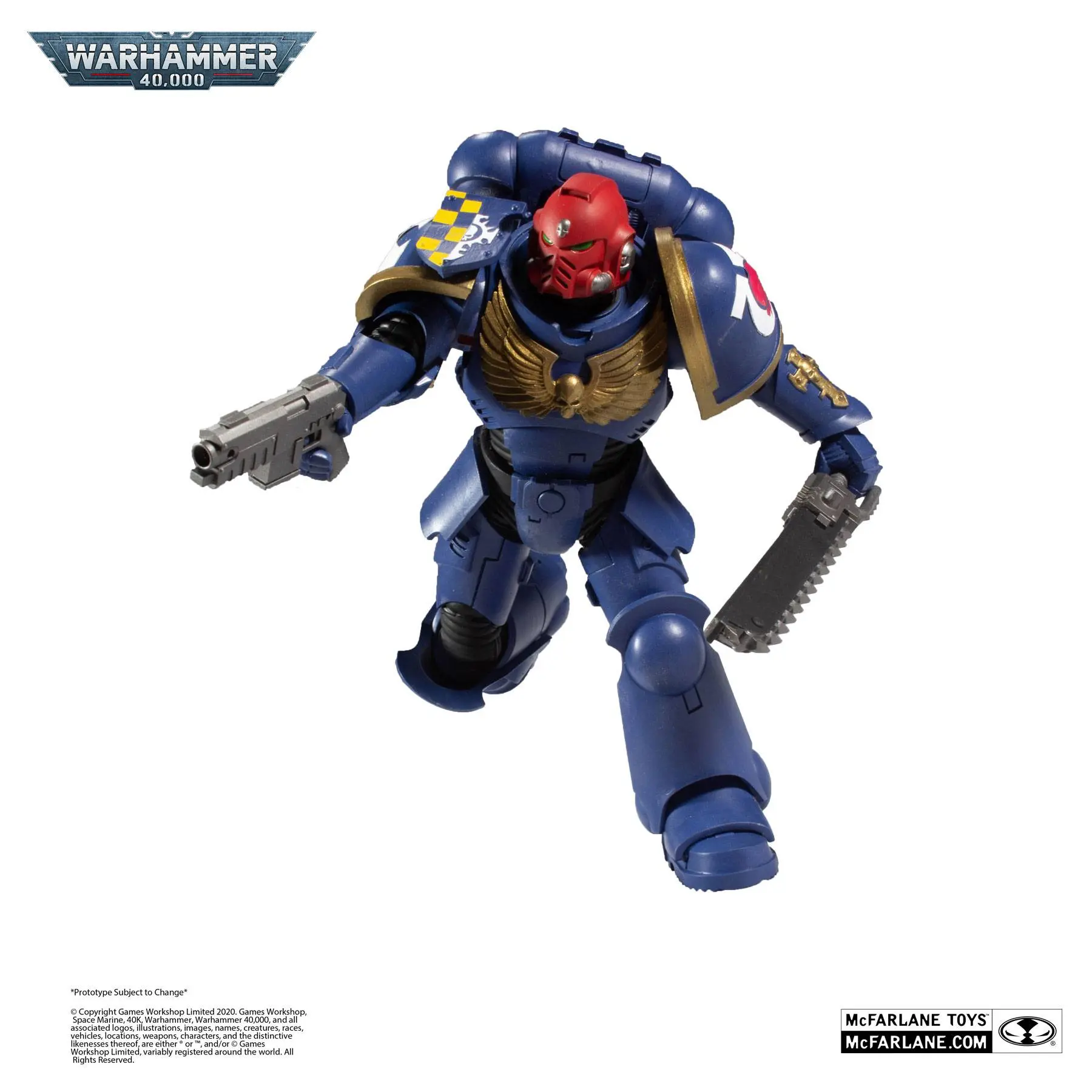 Warhammer 40k Space Marine akciófigura 18 cm termékfotó