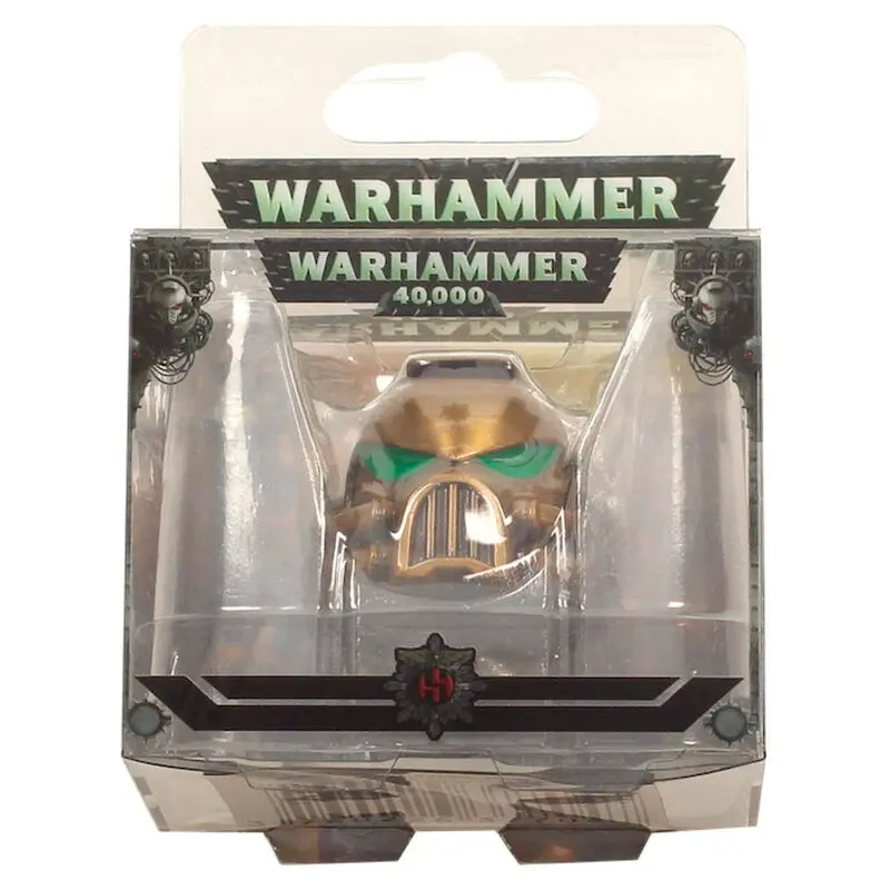 Warhammer 40K Space Marine MKVII Helmet Gold fém kulcstartó termékfotó