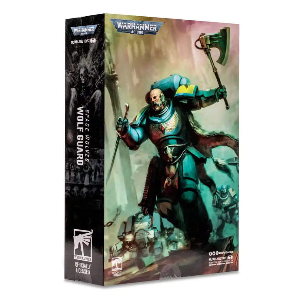 Warhammer 40k Space Wolves Wolf Guard akciófigura 18 cm termékfotó