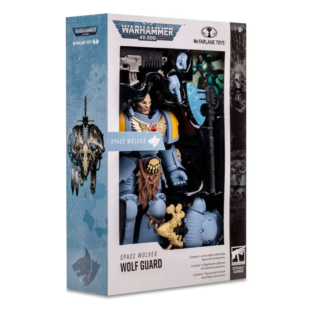 Warhammer 40k Space Wolves Wolf Guard akciófigura 18 cm termékfotó