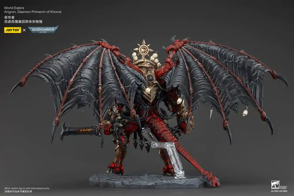 Warhammer 40k World Eaters Angron Daemon Primarch of Khorne akciófigura 48 cm termékfotó