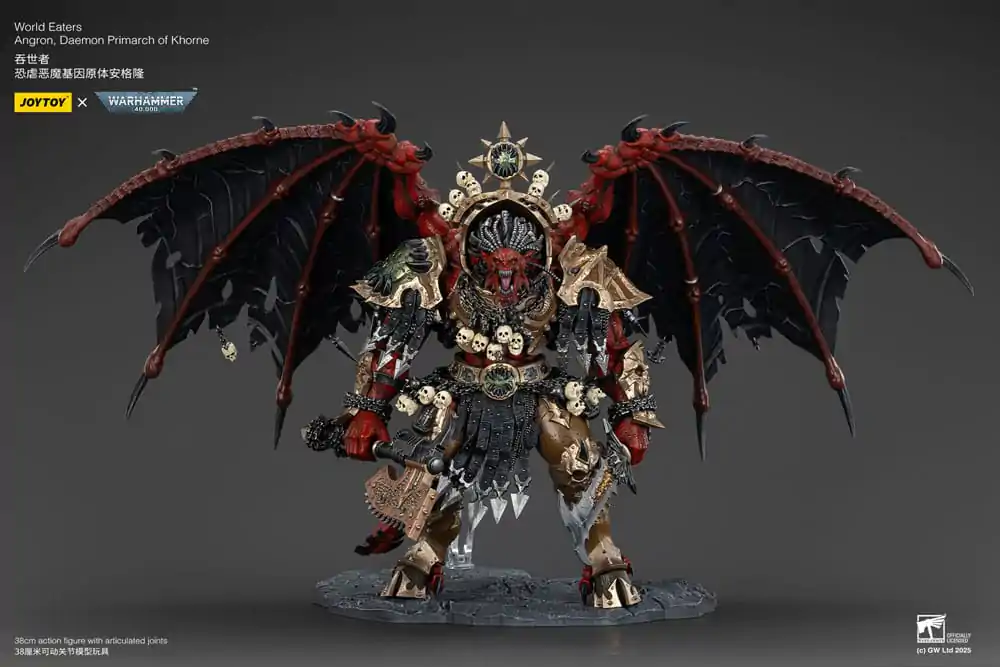 Warhammer 40k World Eaters Angron Daemon Primarch of Khorne akciófigura 48 cm termékfotó