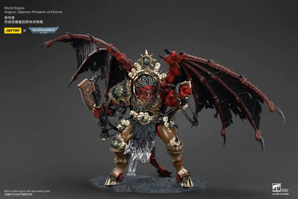 Warhammer 40k World Eaters Angron Daemon Primarch of Khorne akciófigura 48 cm termékfotó