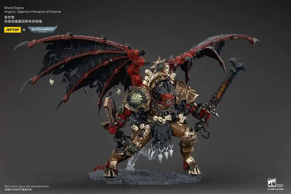 Warhammer 40k World Eaters Angron Daemon Primarch of Khorne akciófigura 48 cm termékfotó