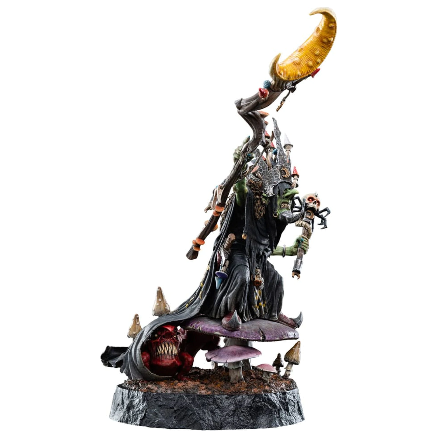Warhammer: Age of Sigmar 1/6 Skragrott the Loonking szobor figura Limitált kiadás 41 cm termékfotó