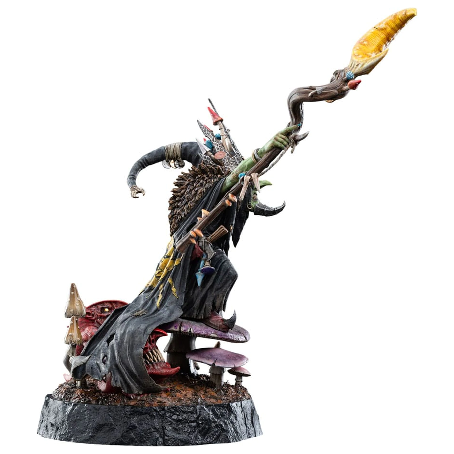 Warhammer: Age of Sigmar 1/6 Skragrott the Loonking szobor figura Limitált kiadás 41 cm termékfotó