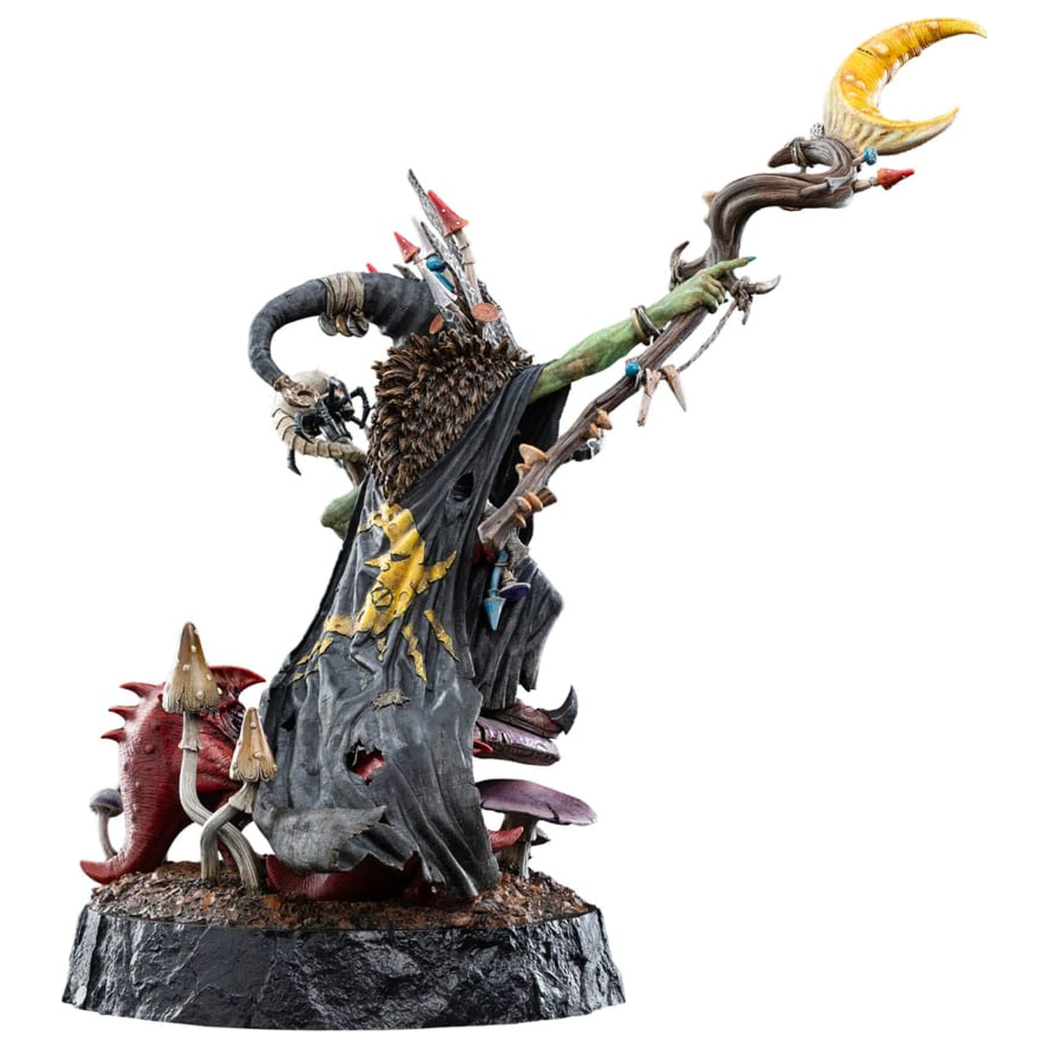 Warhammer: Age of Sigmar 1/6 Skragrott the Loonking szobor figura Limitált kiadás 41 cm termékfotó