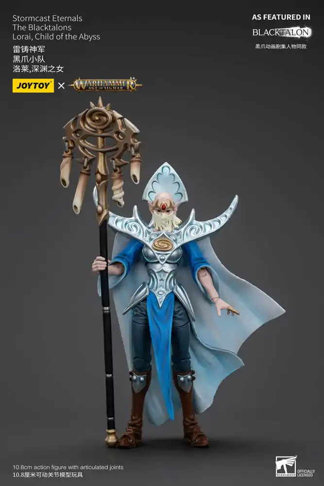 Warhammer Age of Sigmar Stormcast Eternals The Blacktalons Lorai Child of the Abyss akciófigura 20 cm termékfotó