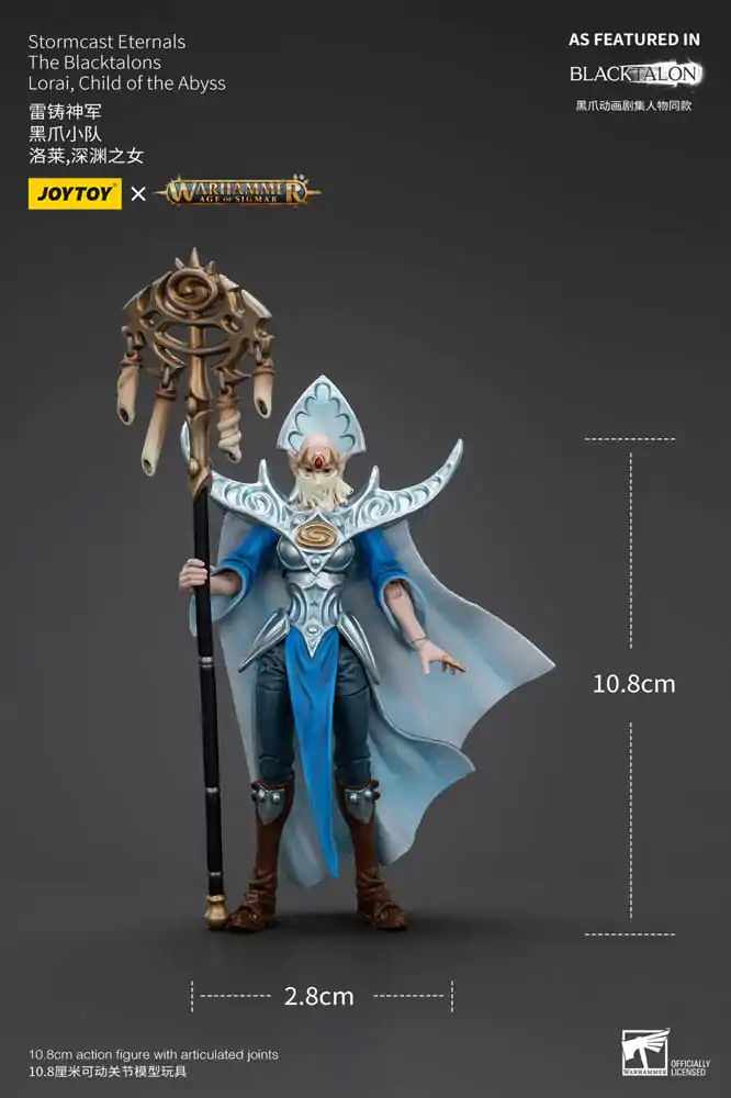 Warhammer Age of Sigmar Stormcast Eternals The Blacktalons Lorai Child of the Abyss akciófigura 20 cm termékfotó