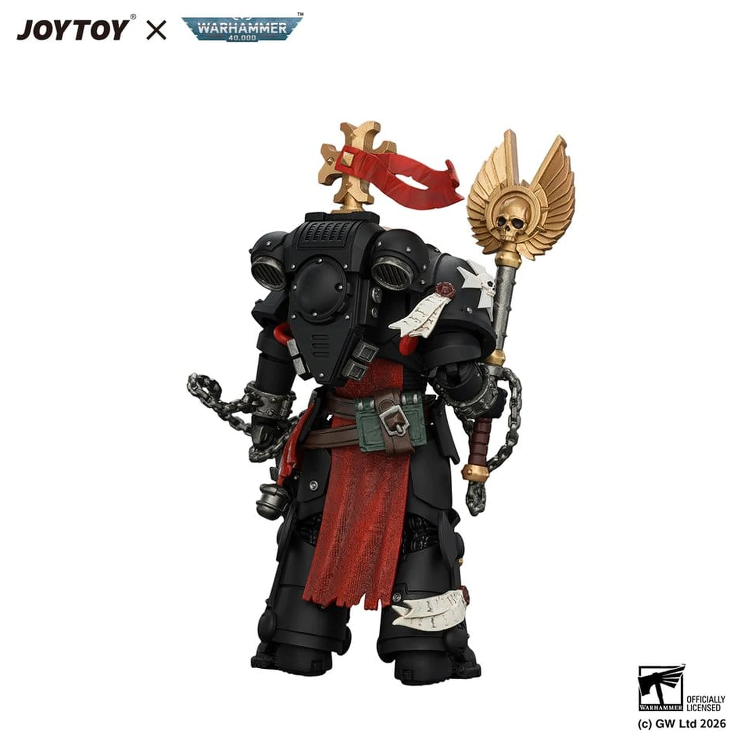 Warhammer akciófigura Black Templars Execrator 1 12 cm termékfotó
