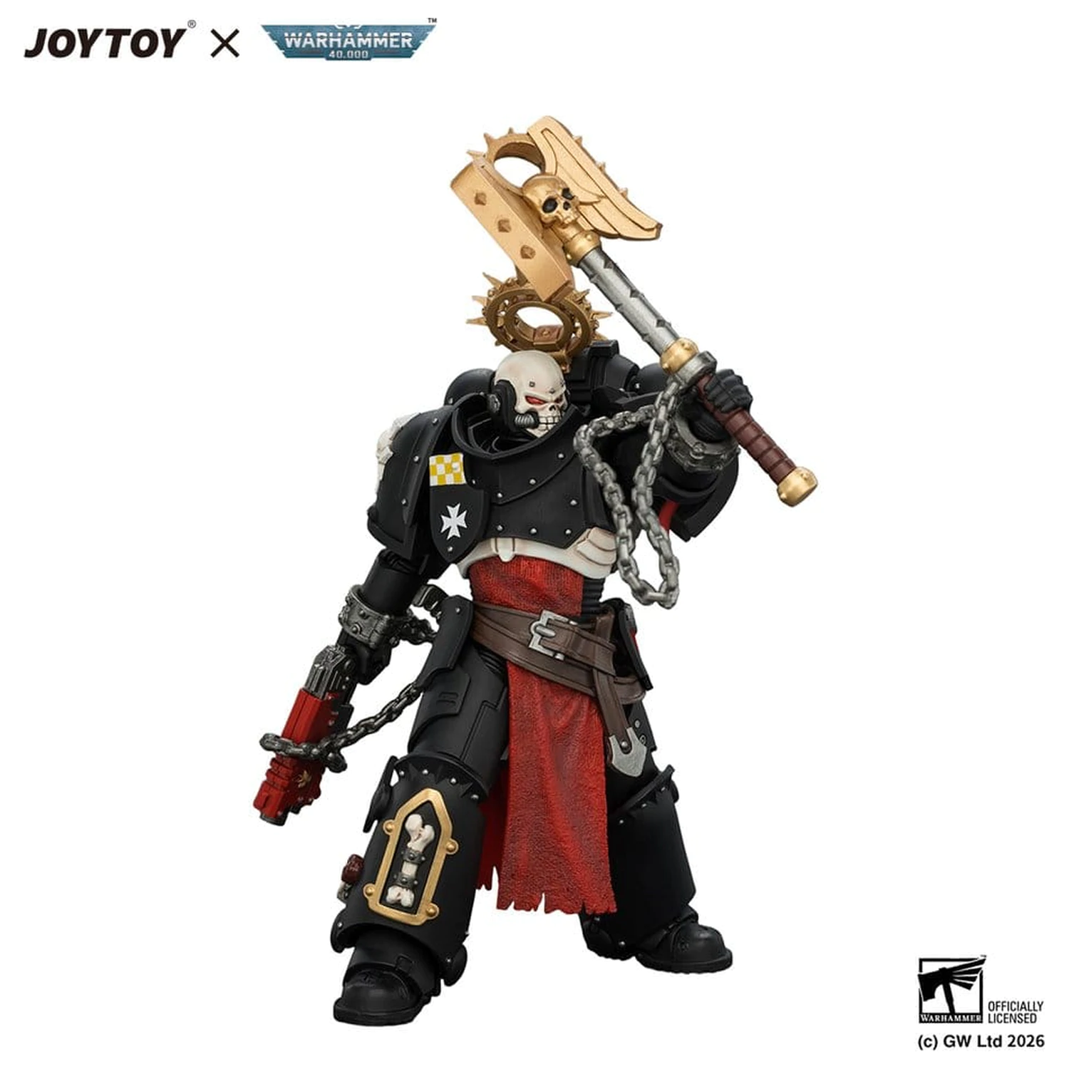 Warhammer akciófigura Black Templars Execrator 2 12 cm termékfotó