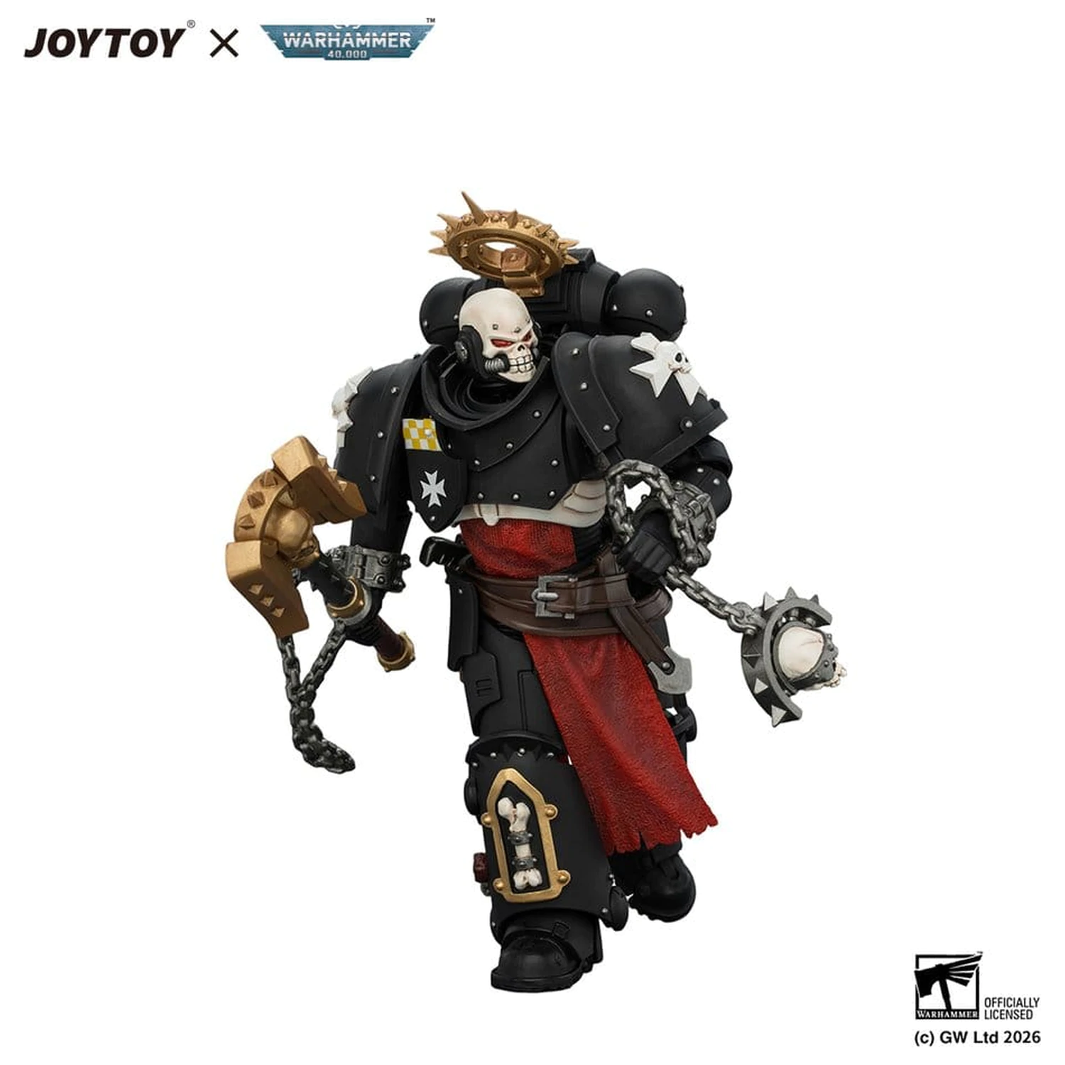 Warhammer akciófigura Black Templars Execrator 2 12 cm termékfotó