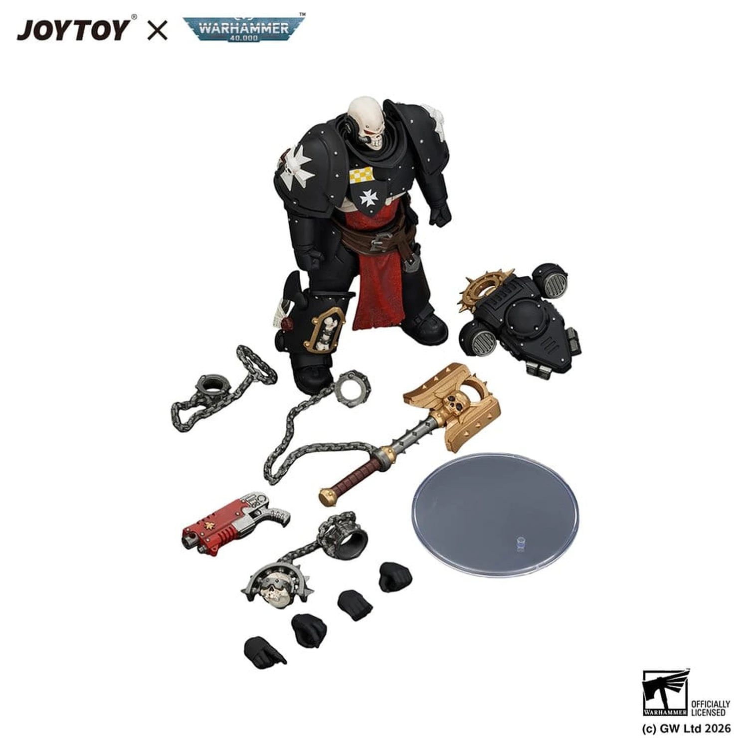 Warhammer akciófigura Black Templars Execrator 2 12 cm termékfotó