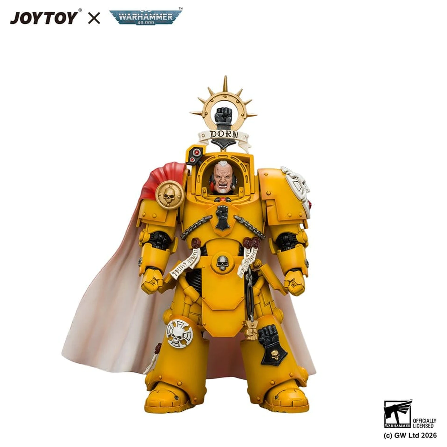 Warhammer akciófigura Imperial Fists Darnath Lysander 14 cm termékfotó