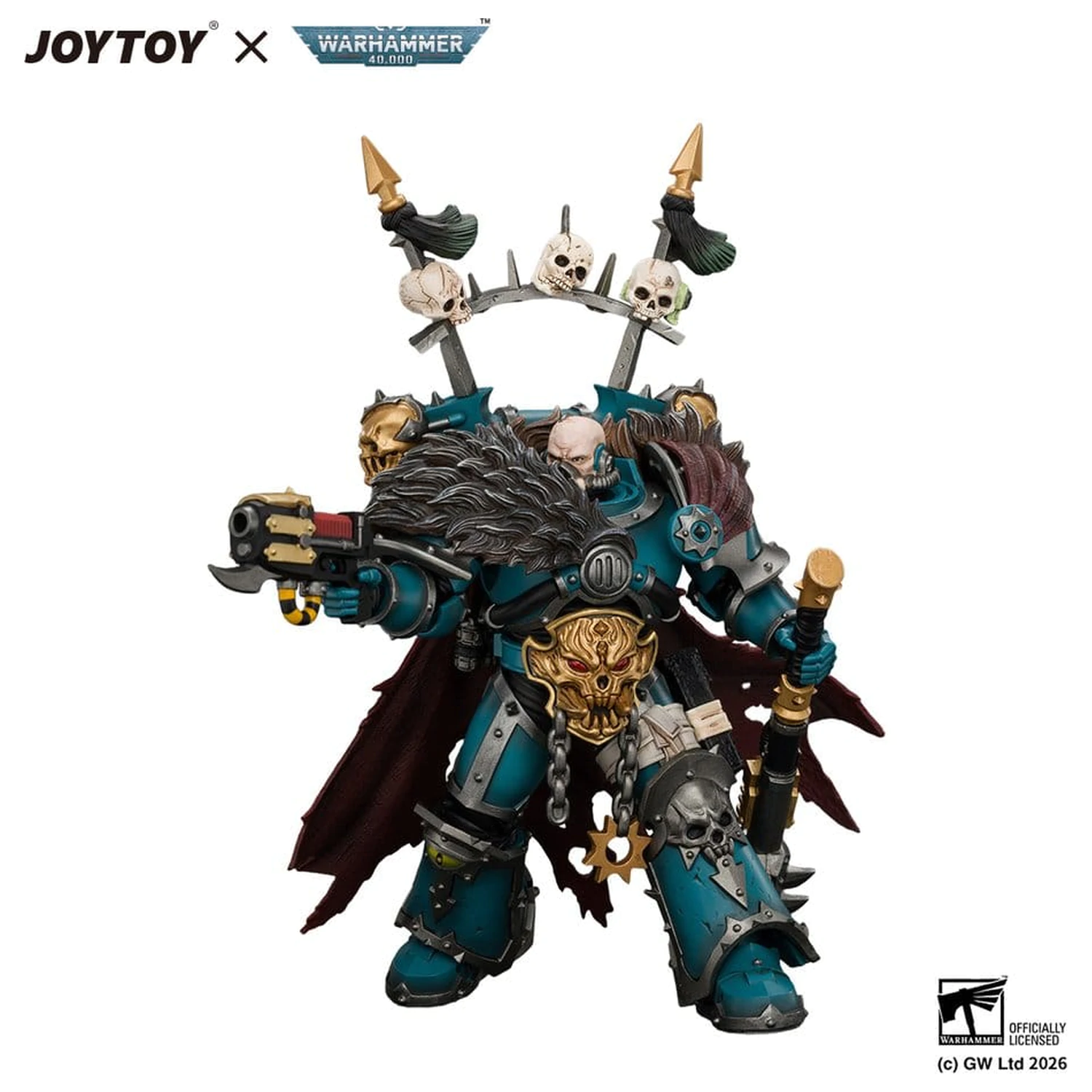 Warhammer Alpha Legion Chaos Lord akciófigura 13 cm termékfotó