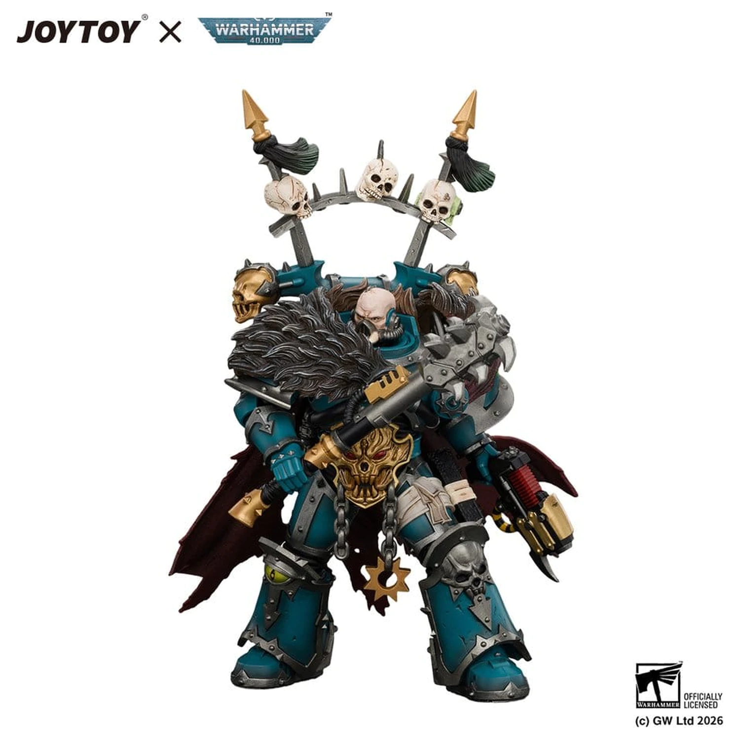 Warhammer Alpha Legion Chaos Lord akciófigura 13 cm termékfotó