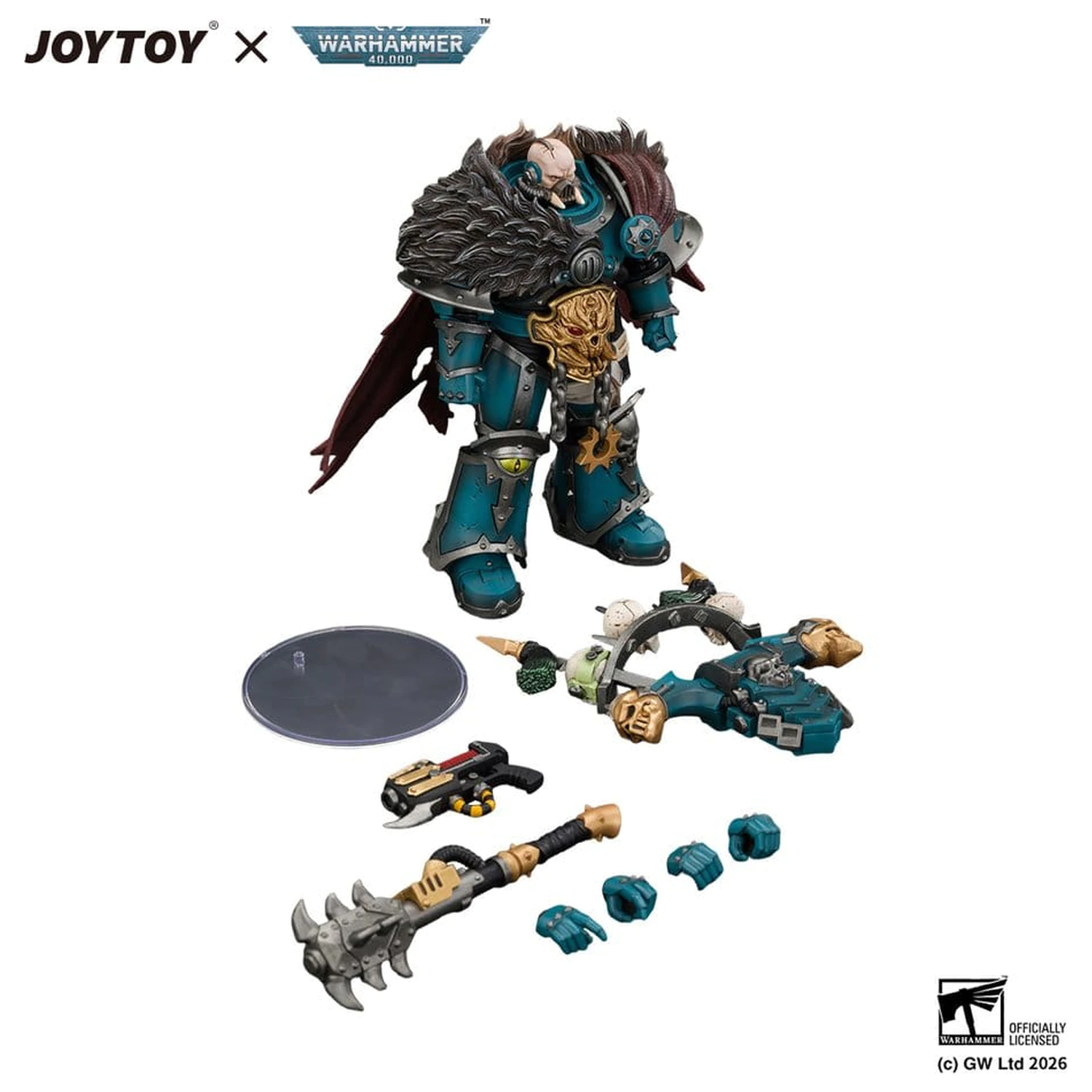 Warhammer Alpha Legion Chaos Lord akciófigura 13 cm termékfotó