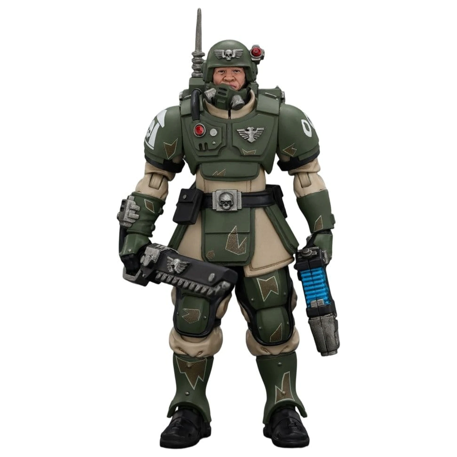 Warhammer Astra Militarum Kasrkin 1 with Chainsword and Plasma Pistol akciófigura  termékfotó