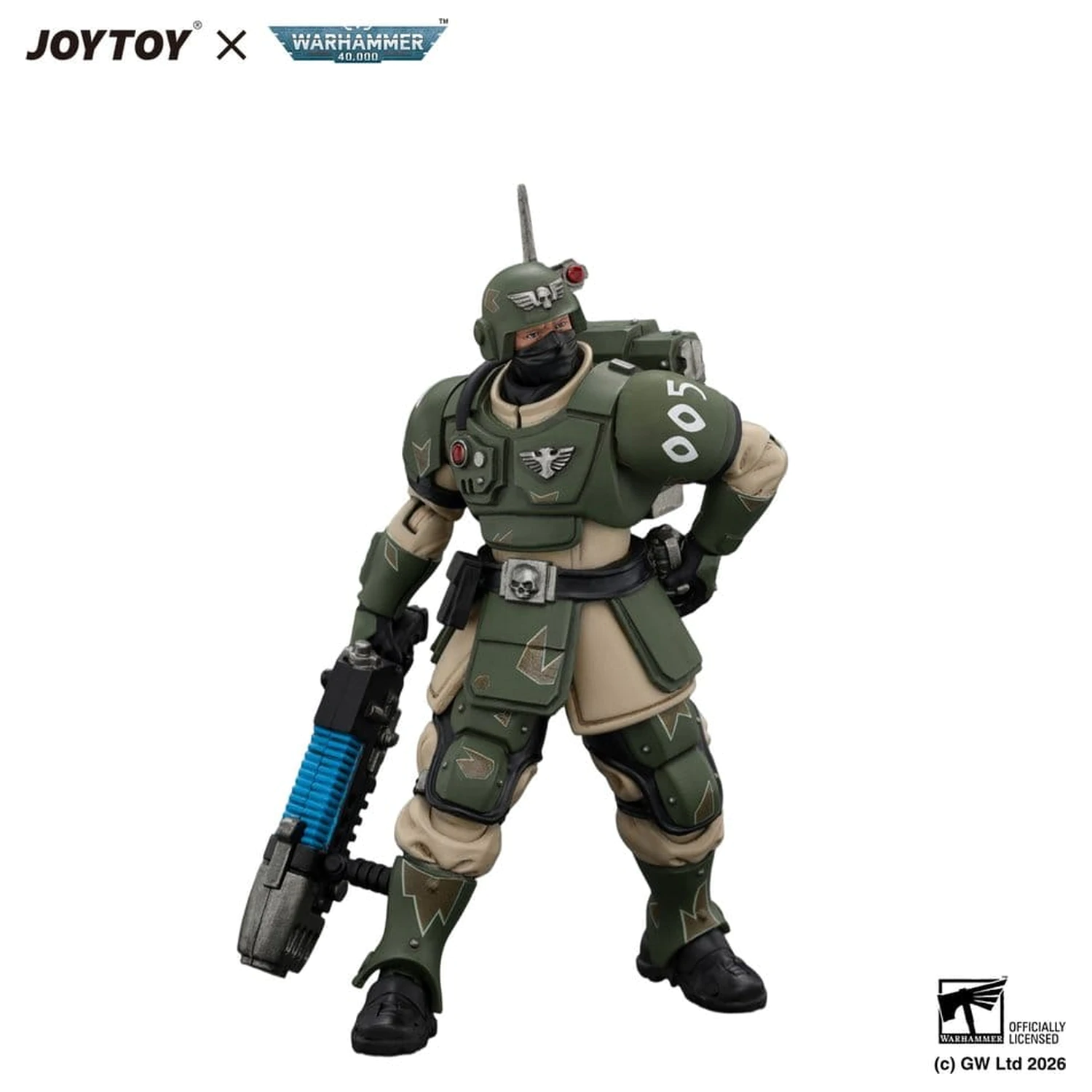 Warhammer Astra Militarum Kasrkin 4 with Plasma Gun akciófigura  termékfotó