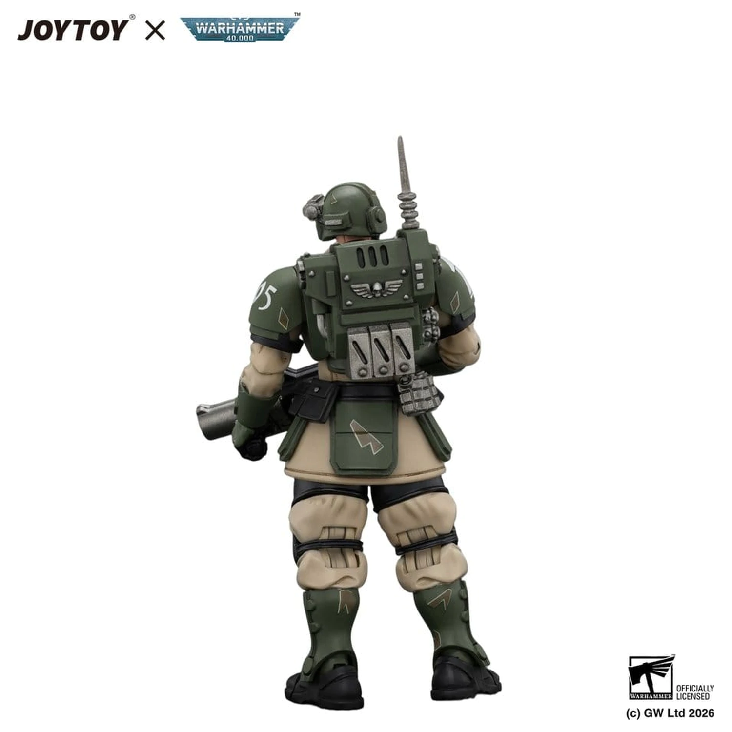 Warhammer Astra Militarum Kasrkin 5 with Grenade Launcher akciófigura  termékfotó