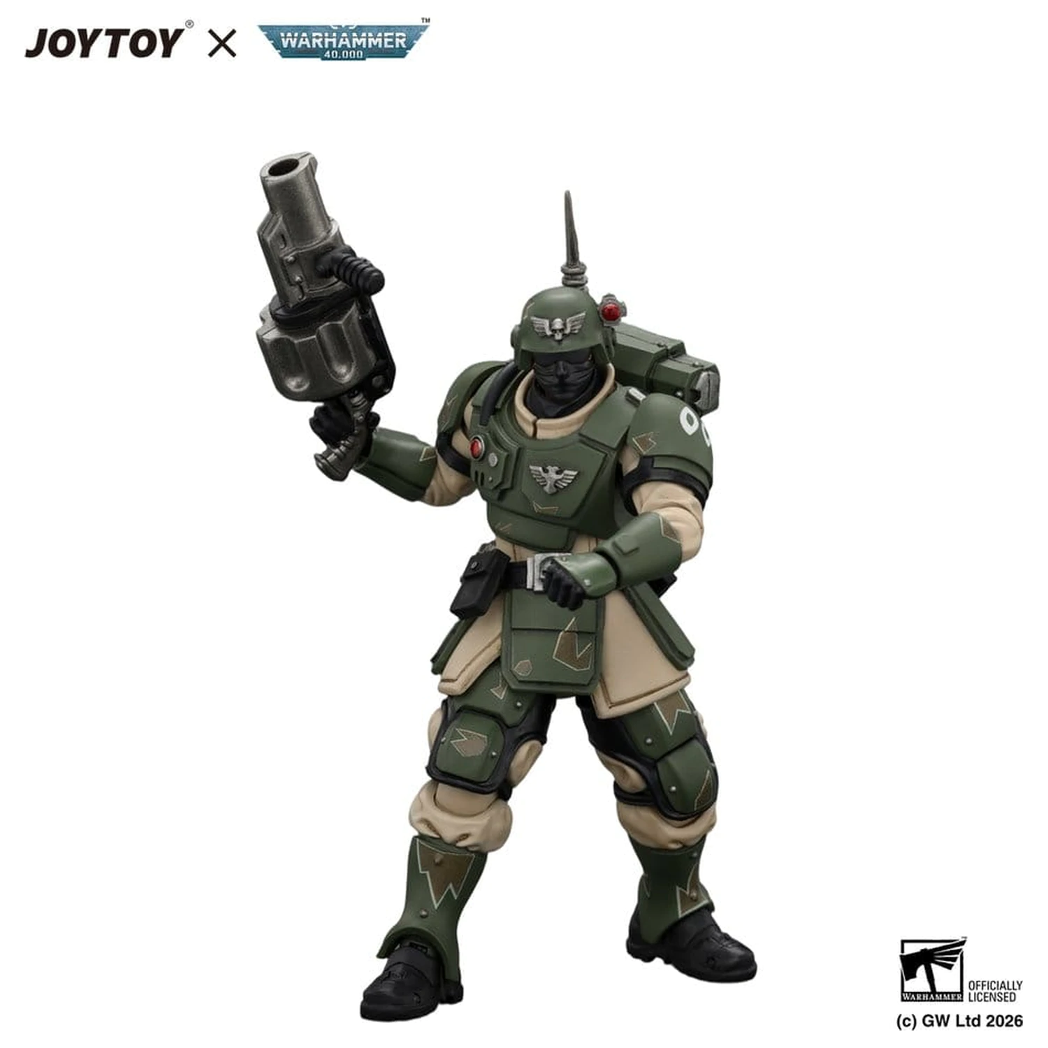 Warhammer Astra Militarum Kasrkin 5 with Grenade Launcher akciófigura  termékfotó