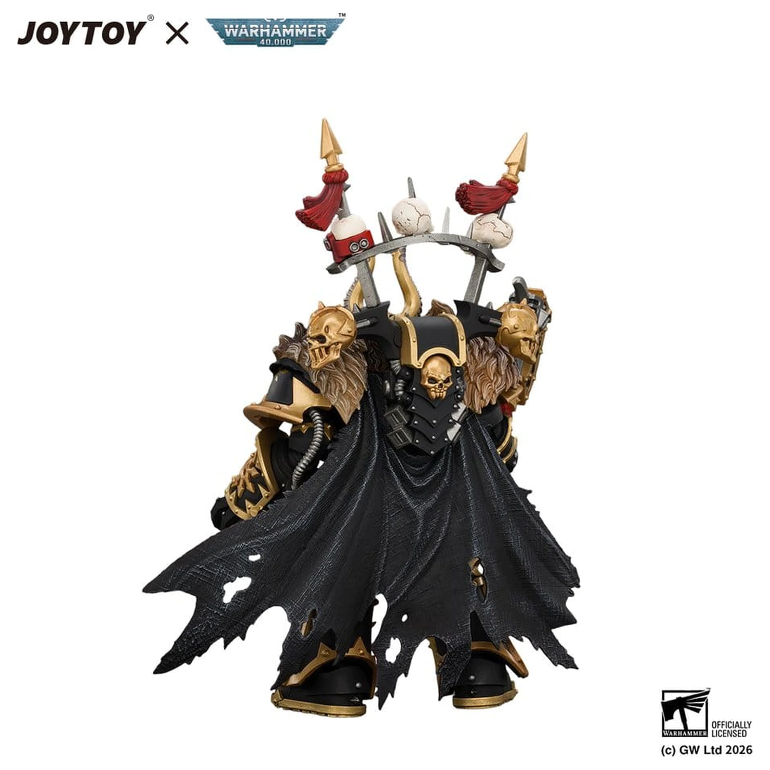 Warhammer Black Legion Chaos Lord akciófigura 13 cm termékfotó