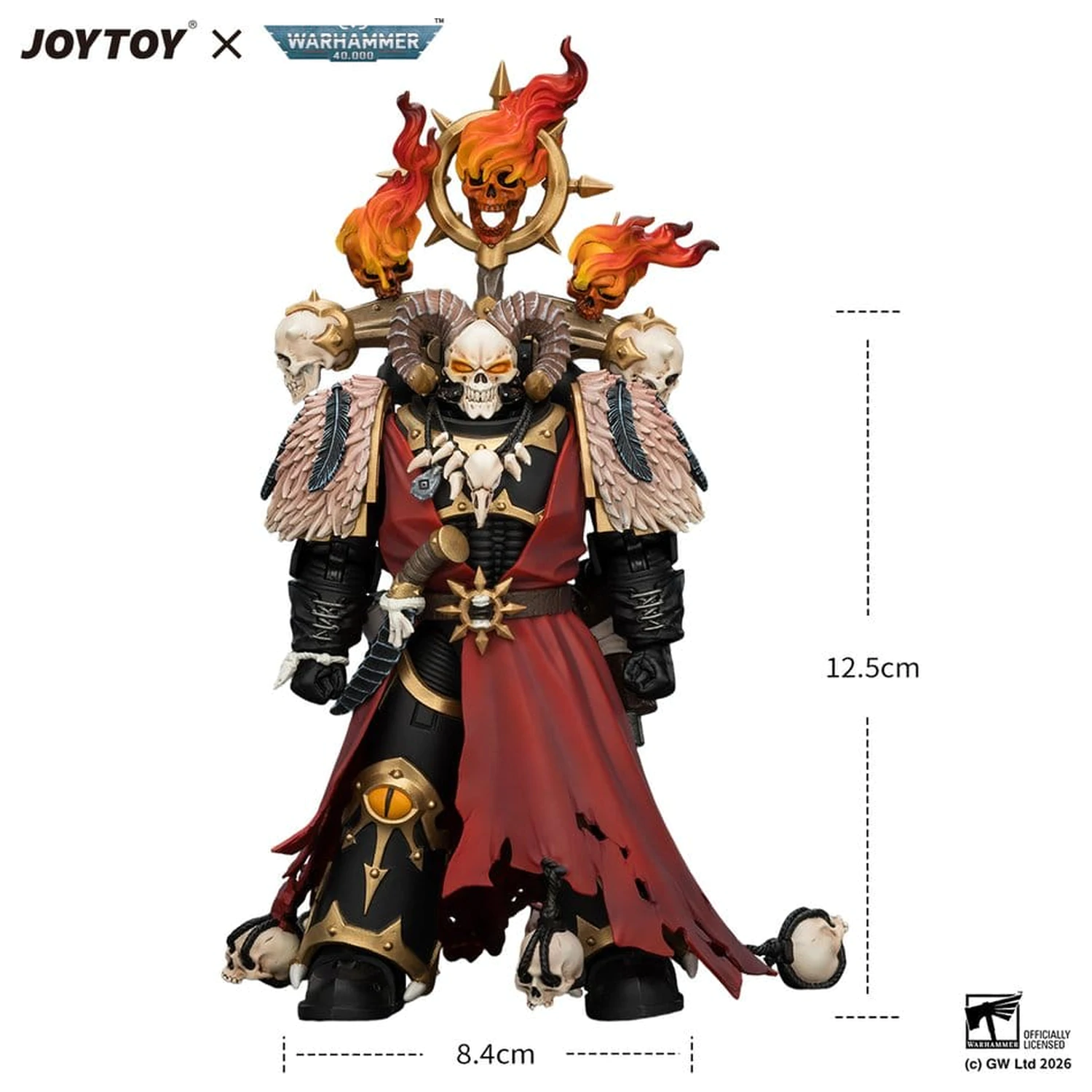 Warhammer Black Legion Master of Possession akciófigura 13 cm termékfotó
