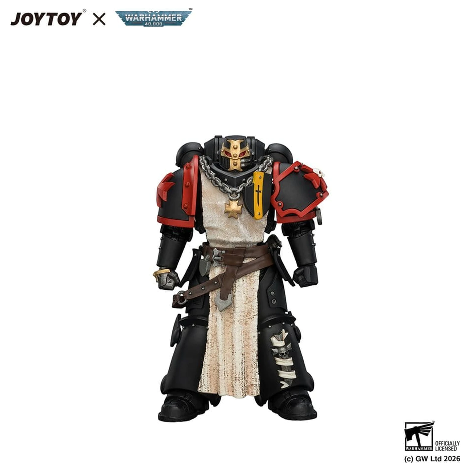 Warhammer Black Templars Crusader Ancient akciófigura 12 cm termékfotó