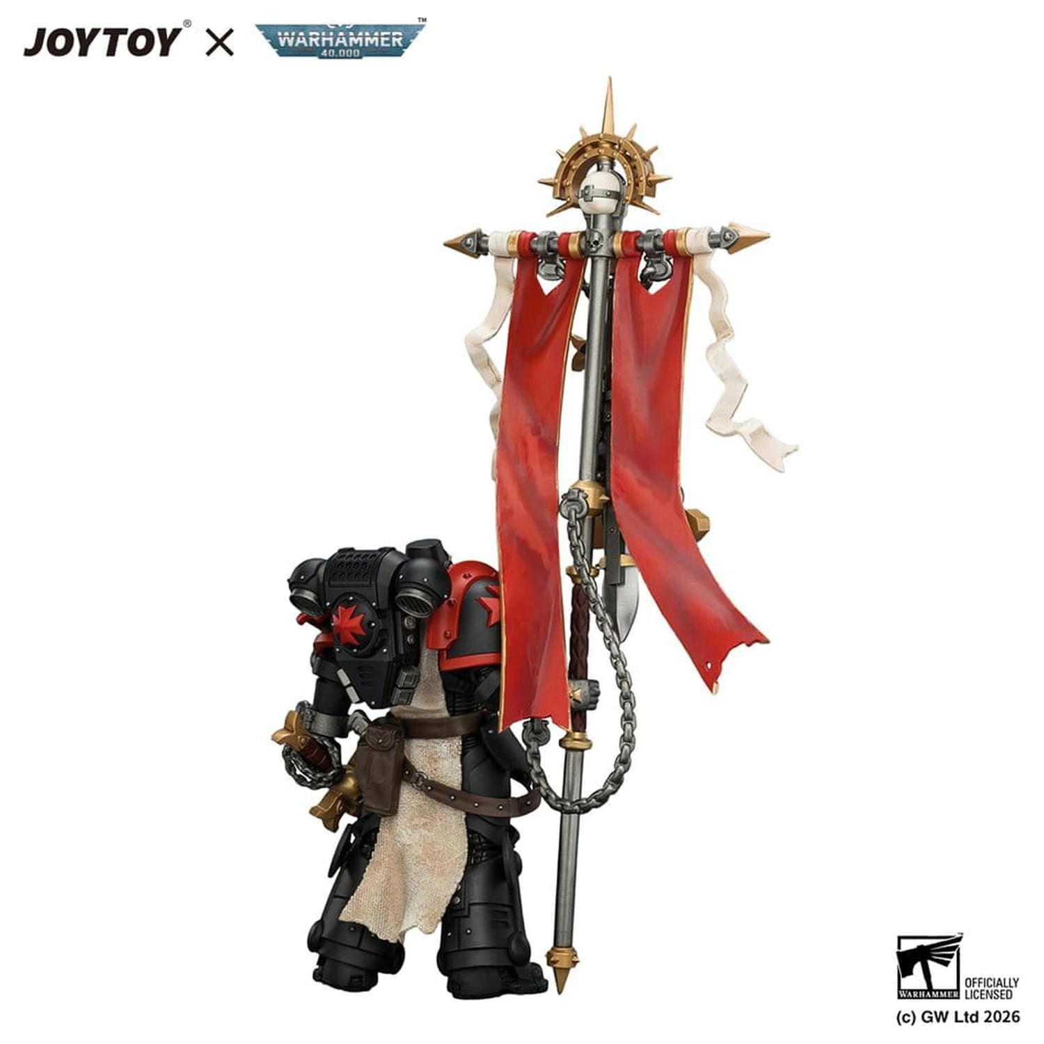 Warhammer Black Templars Crusader Ancient akciófigura 12 cm termékfotó