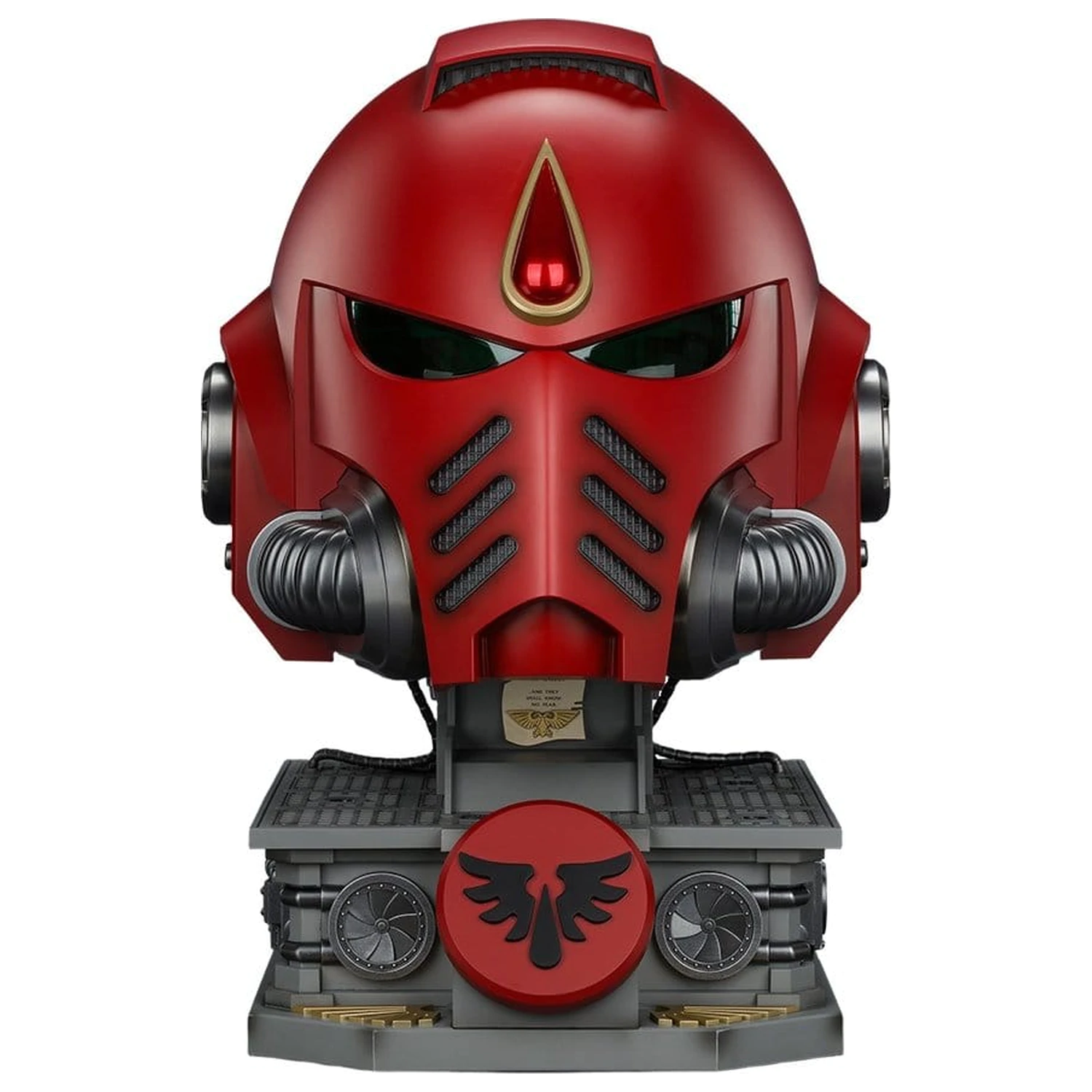 Warhammer Blood Angels MkX sisak replika és állvány 44 cm termékfotó