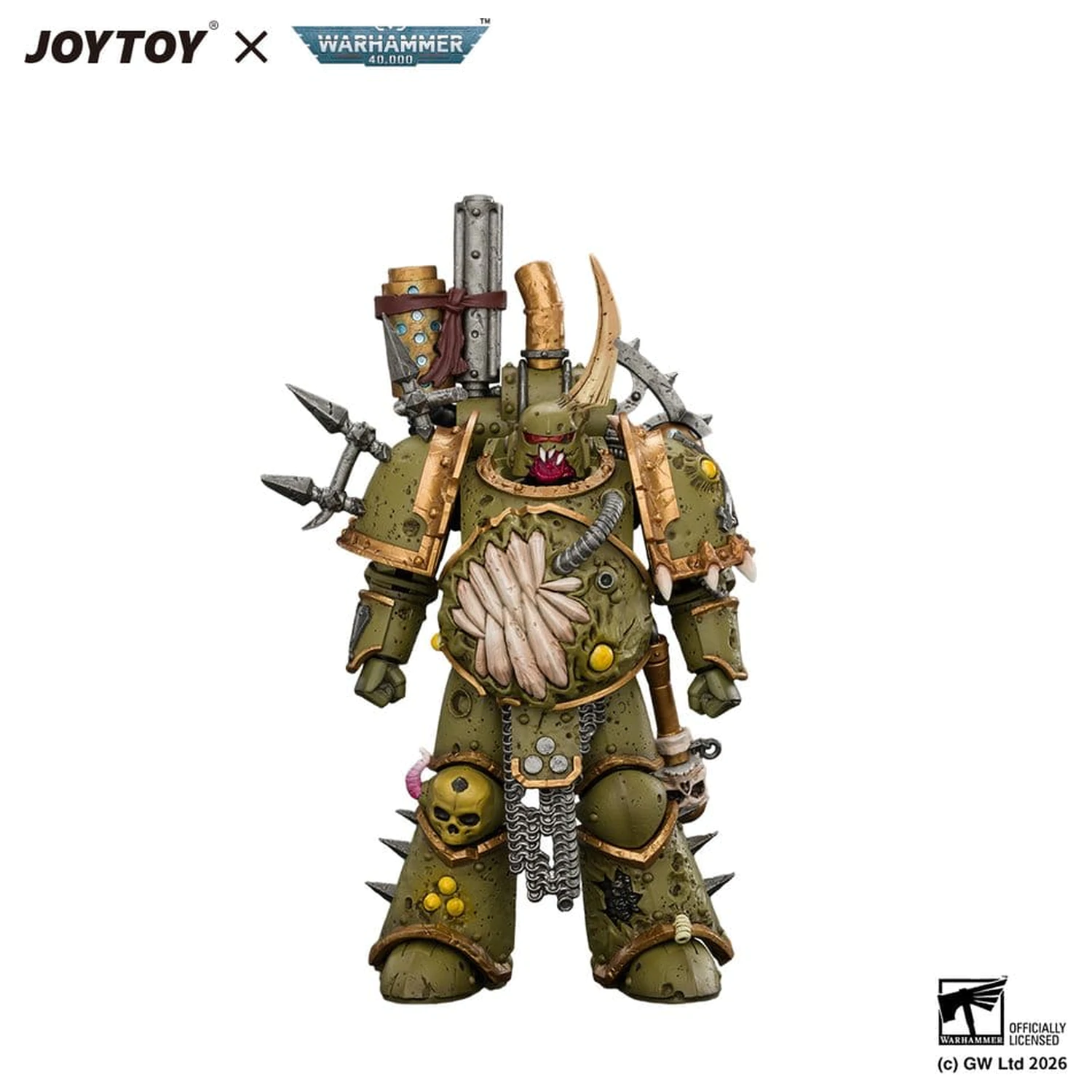 Warhammer Death Guard Plague Marine 1 akciófigura 12 cm termékfotó