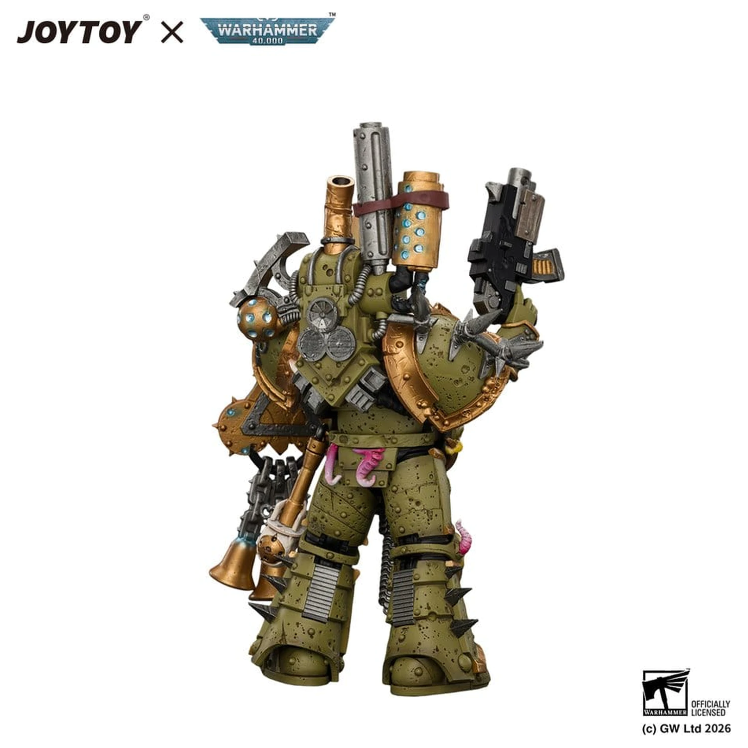Warhammer Death Guard Plague Marine 1 akciófigura 12 cm termékfotó
