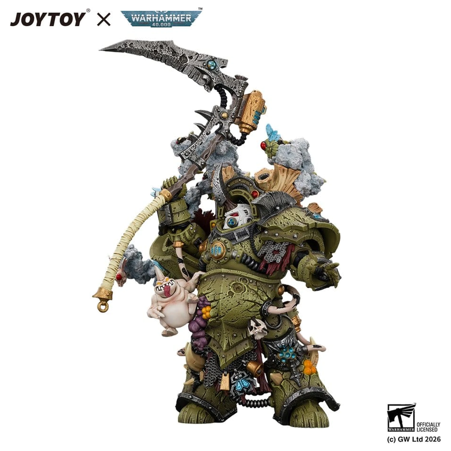 Warhammer Death Guard Typhus Herald of the Plague God akciófigura 15 cm termékfotó