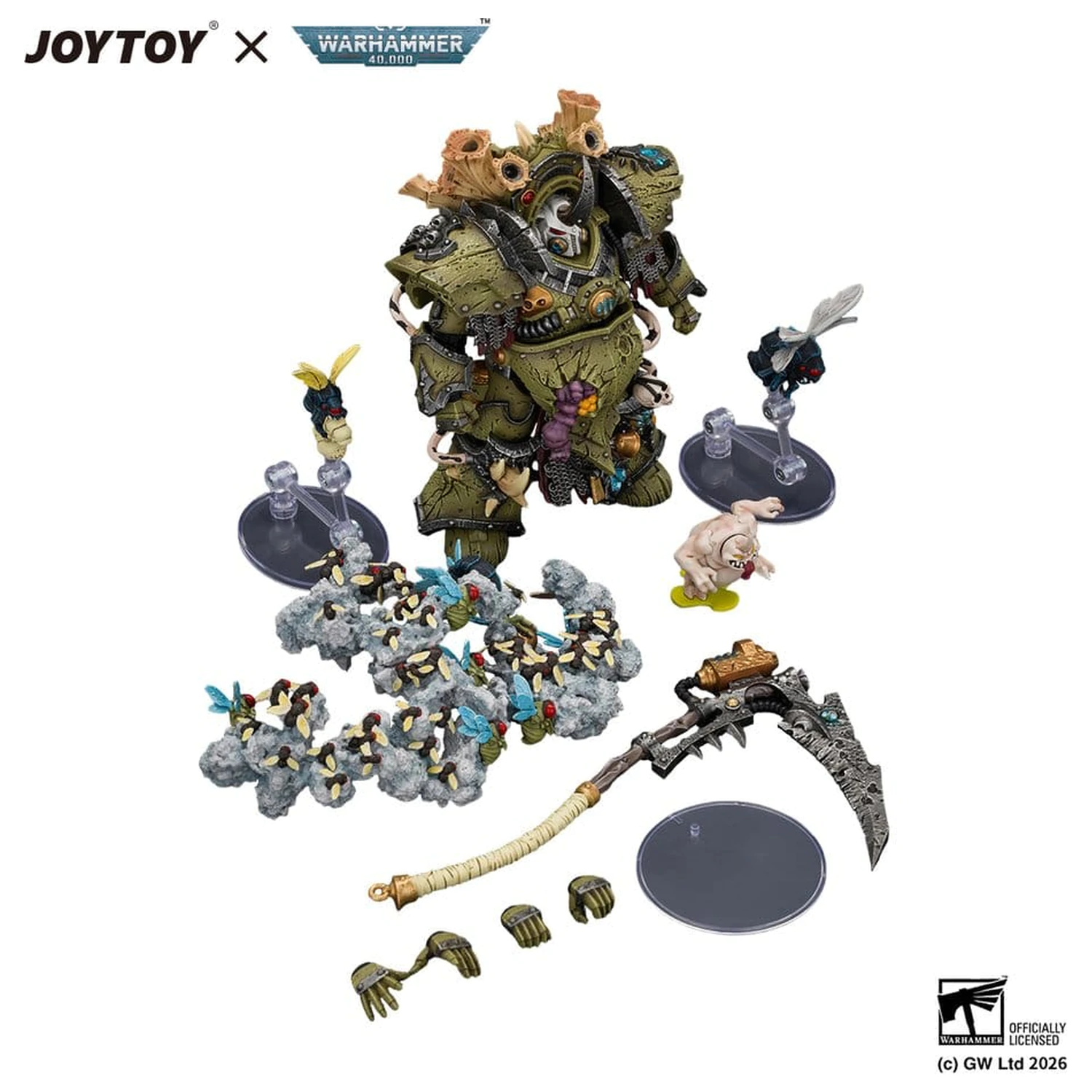 Warhammer Death Guard Typhus Herald of the Plague God akciófigura 15 cm termékfotó