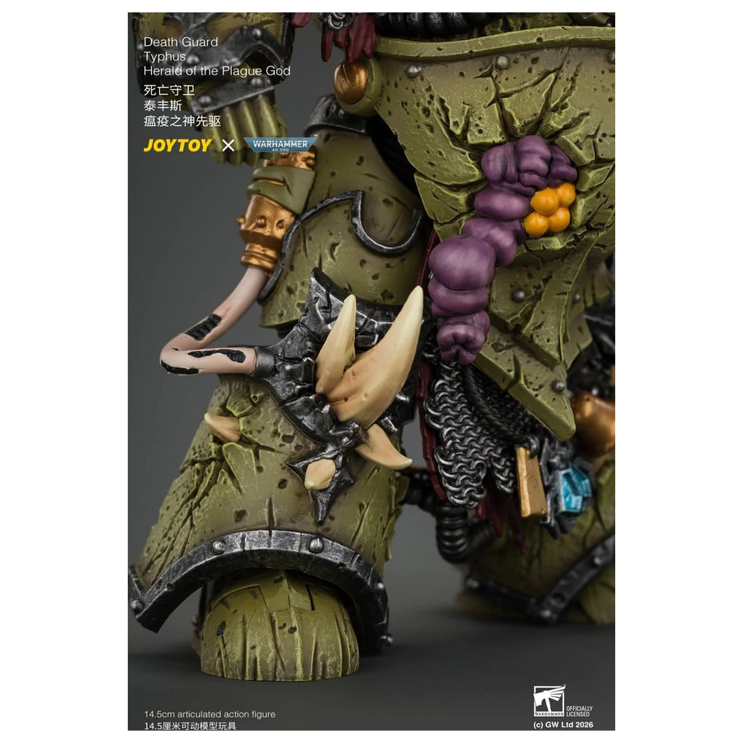 Warhammer Death Guard Typhus Herald of the Plague God akciófigura 15 cm termékfotó