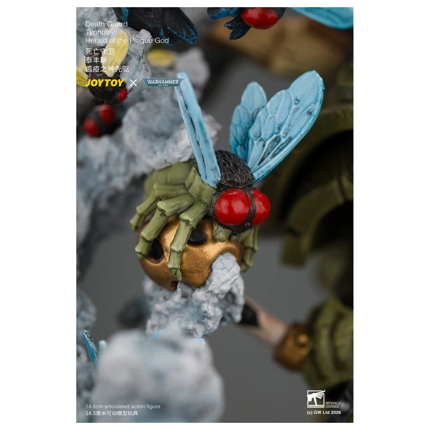 Warhammer Death Guard Typhus Herald of the Plague God akciófigura 15 cm termékfotó