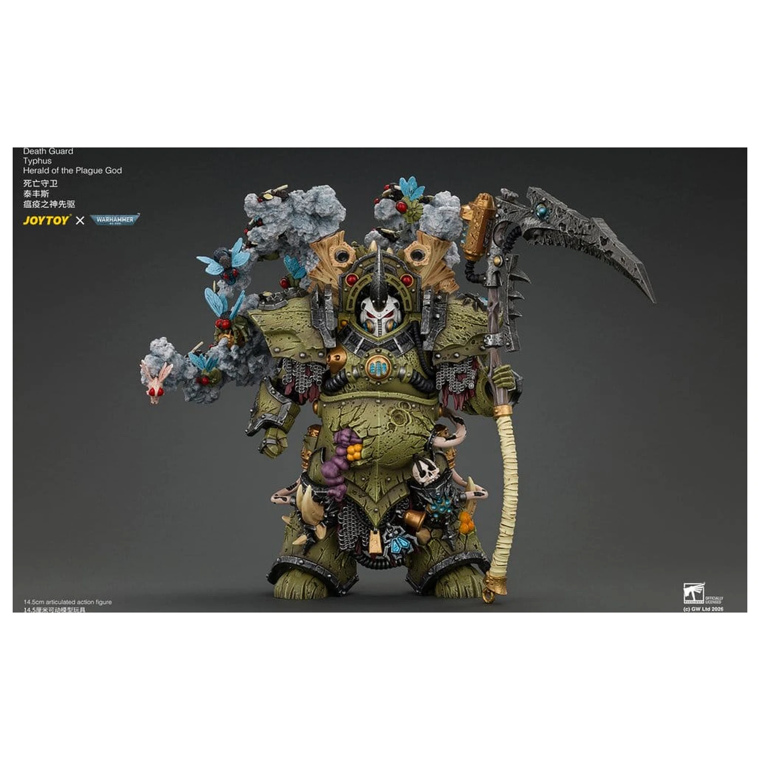 Warhammer Death Guard Typhus Herald of the Plague God akciófigura 15 cm termékfotó