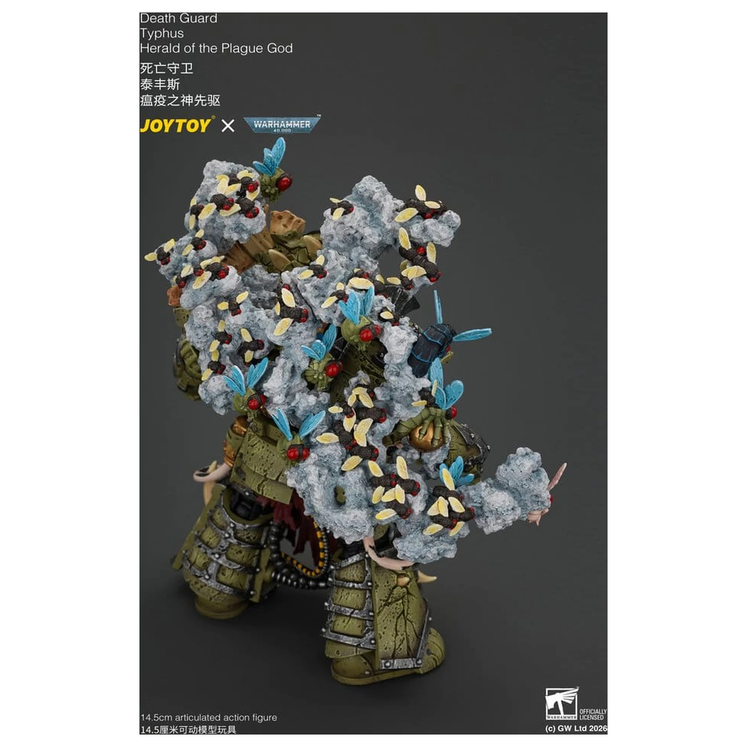 Warhammer Death Guard Typhus Herald of the Plague God akciófigura 15 cm termékfotó