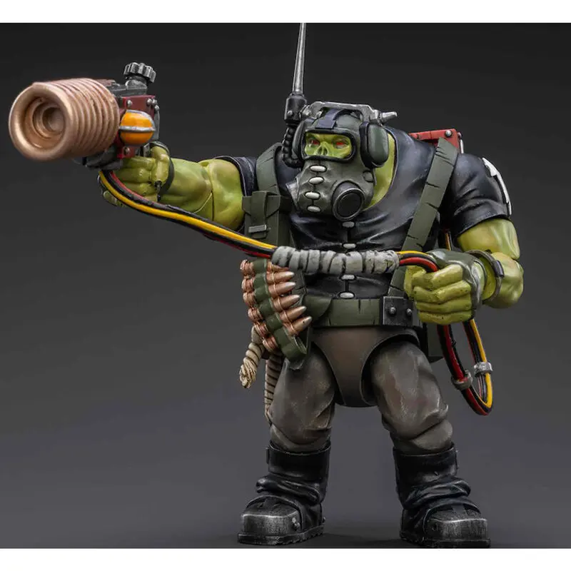 Warhammer 40k 1/18 Ork Kommandos Dakka Boy Rotbilge akciófigura 13 cm termékfotó