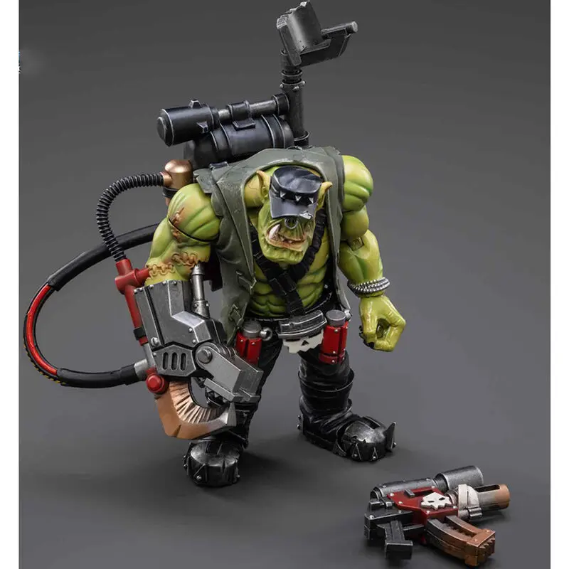 Warhammer 40k 1/18 Ork Kommandos Nob Nazbog akciófigura 13 cm