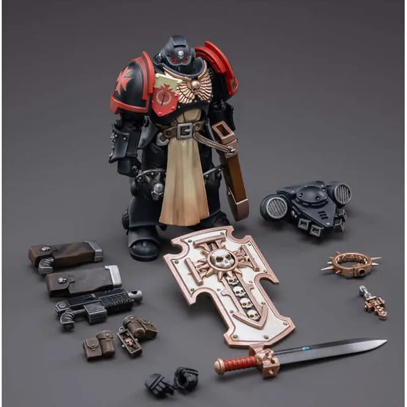 Warhammer 40k 1/18 Primaris Space Marines Black Templars Bladeguard Veteran akciófigura 12 cm termékfotó