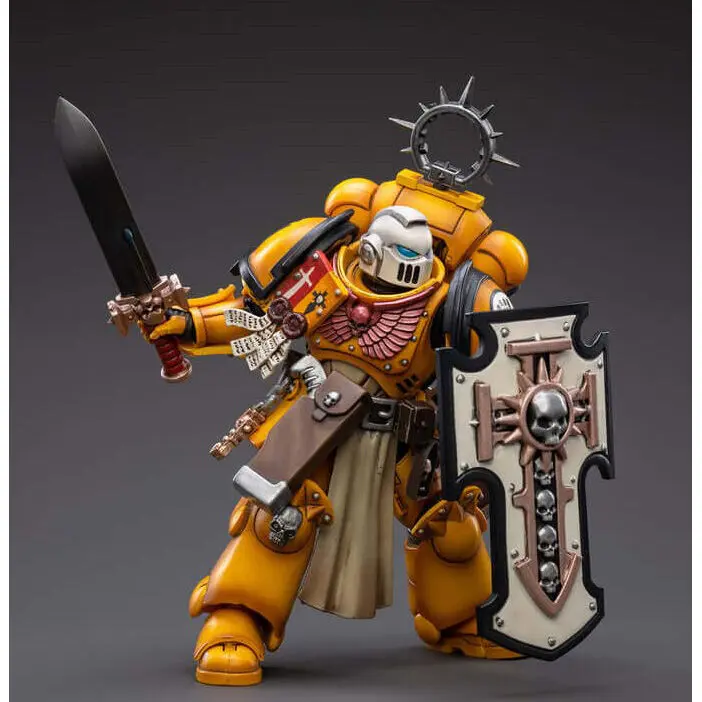 Warhammer 40k 1/18 Primaris Space Marines Imperial Fists Bladeguard Veteran akciófigura 12 cm termékfotó