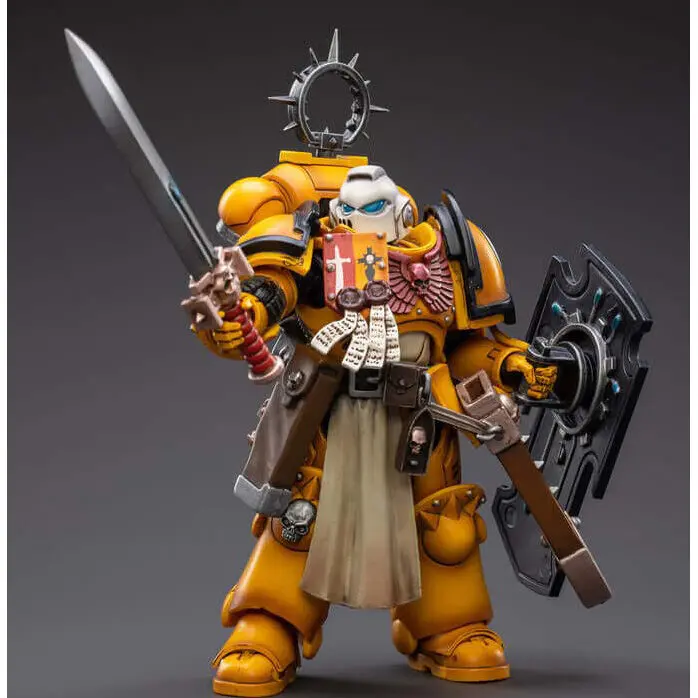 Warhammer 40k 1/18 Primaris Space Marines Imperial Fists Bladeguard Veteran akciófigura 12 cm termékfotó