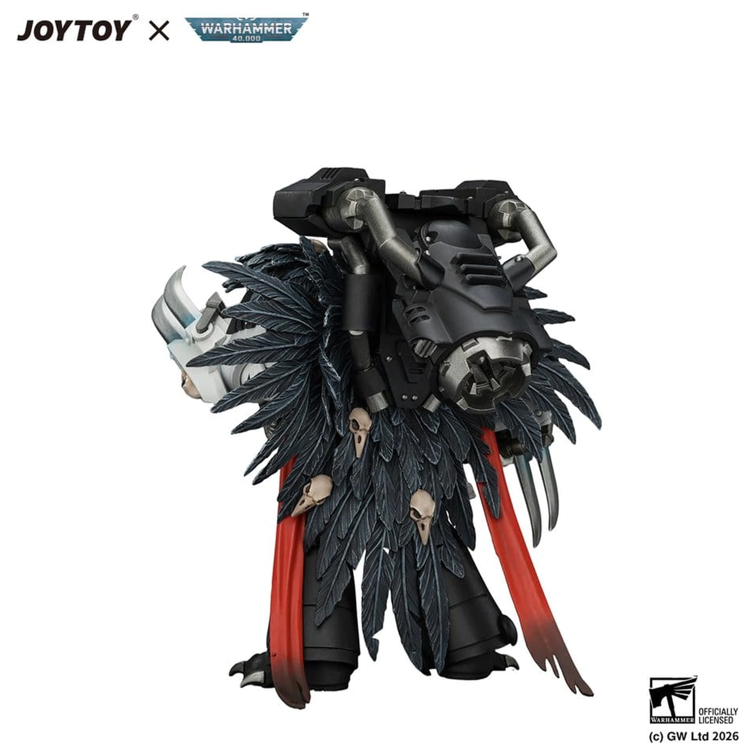Warhammer Raven Guard Chapter Master Aethon Shaan akciófigura 13 cm termékfotó