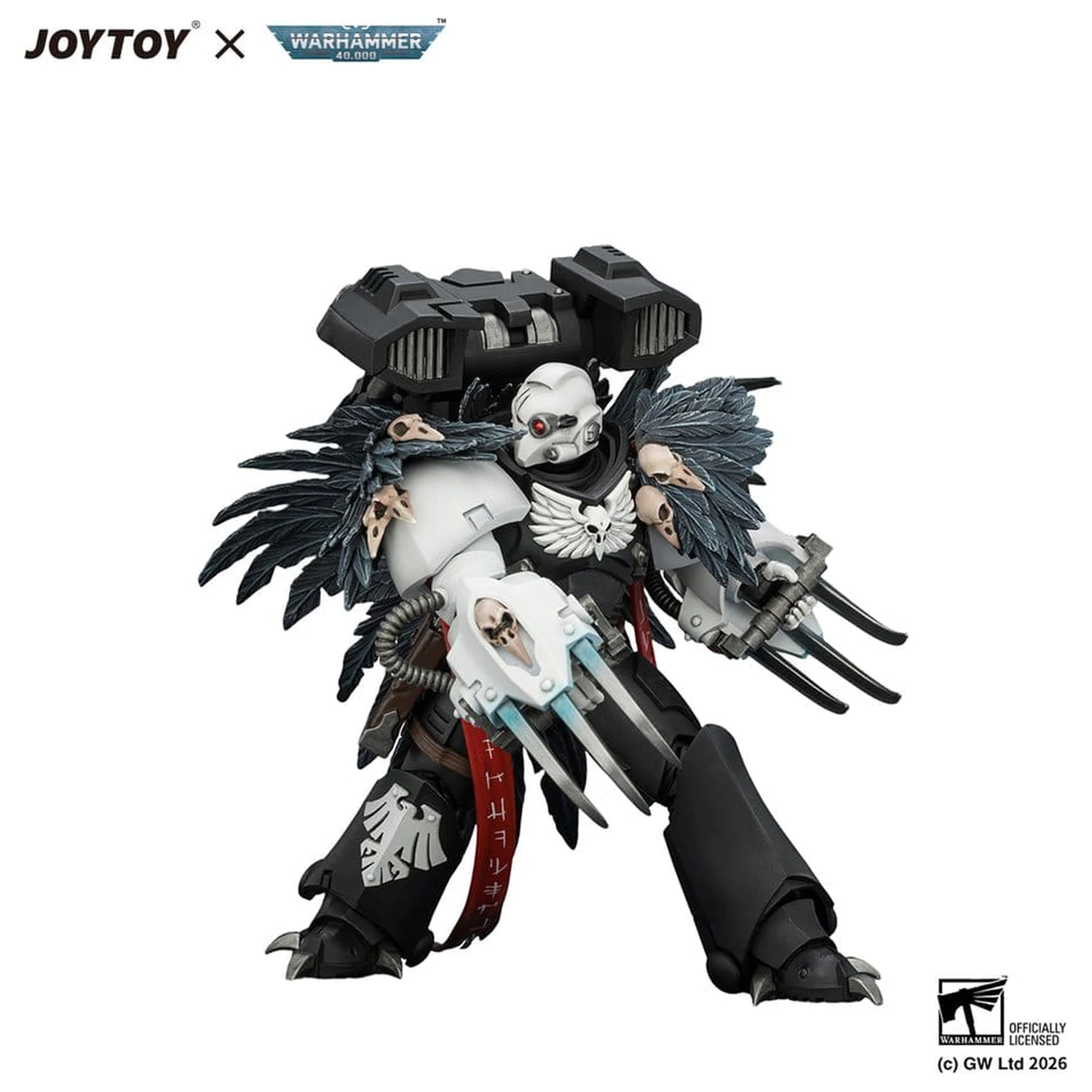 Warhammer Raven Guard Chapter Master Aethon Shaan akciófigura 13 cm termékfotó